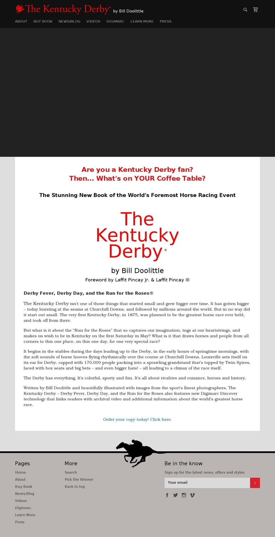 kyderbybook.com shopify website screenshot