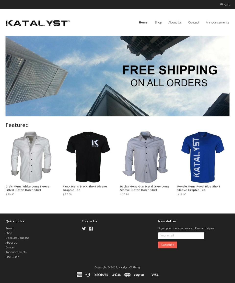 kylepoissonnier.com — Shopify storefront screenshot