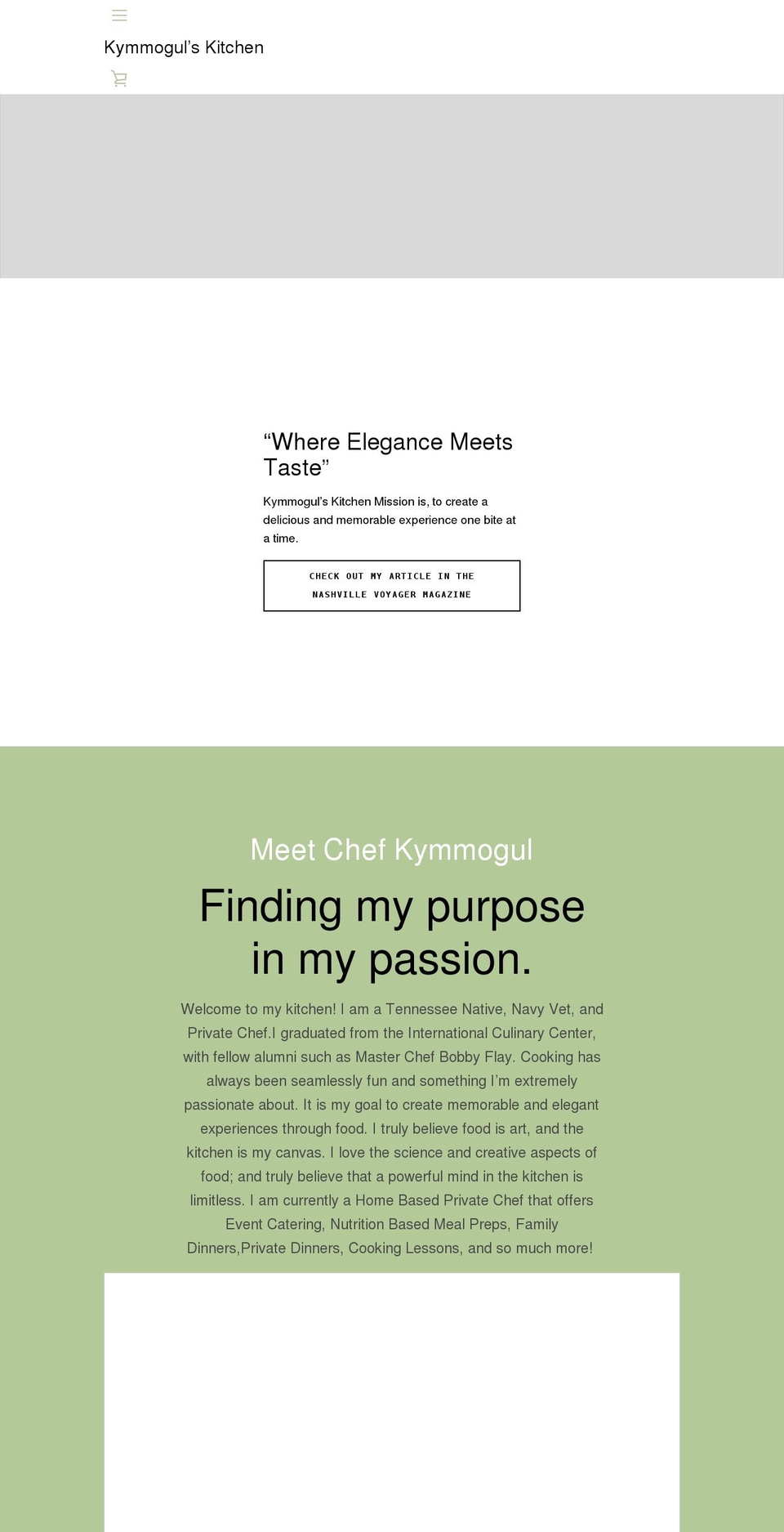 kymmogulskitchen.com shopify website screenshot