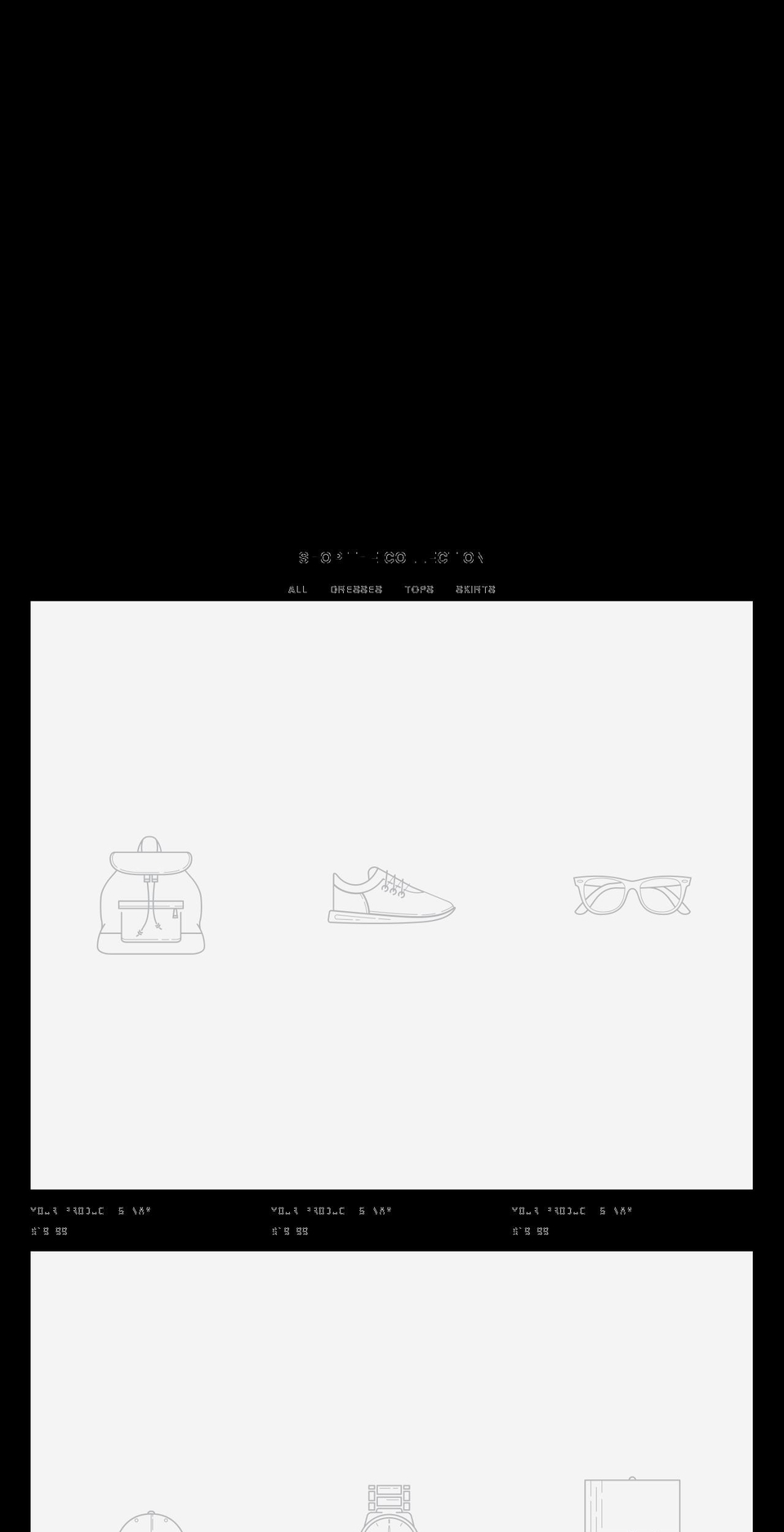 kyrajaneclothing.com shopify website screenshot
