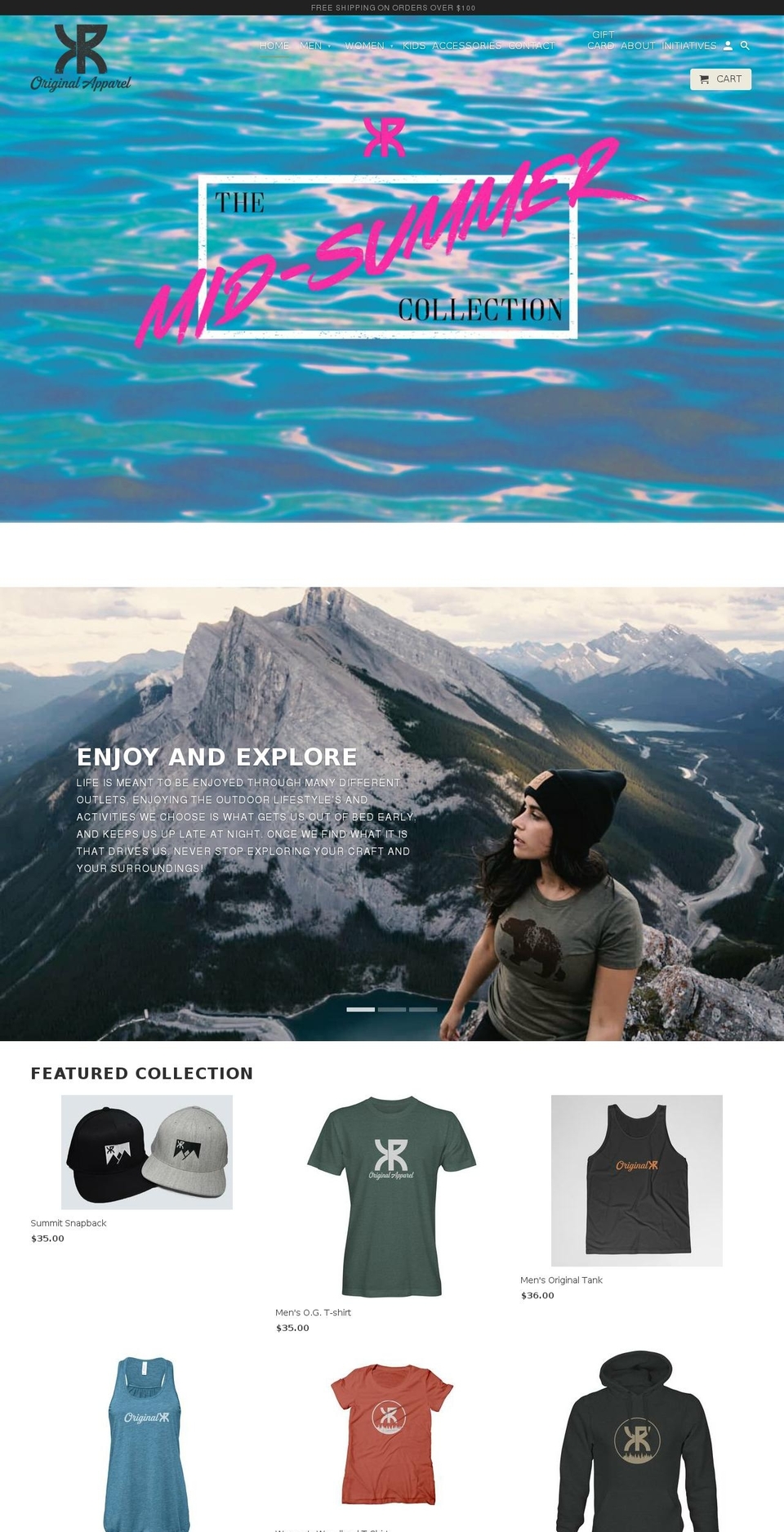 kyroriginal.com — Shopify storefront screenshot