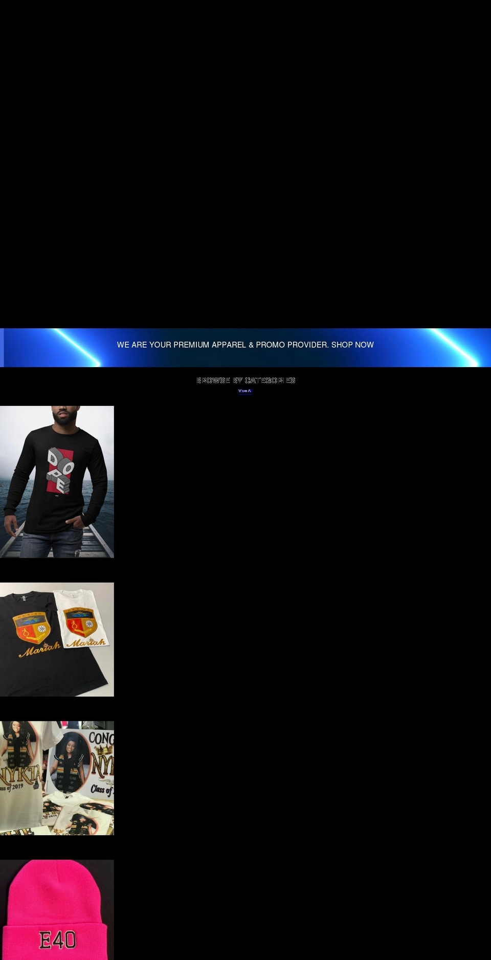 kyublisdzigns.com shopify website screenshot