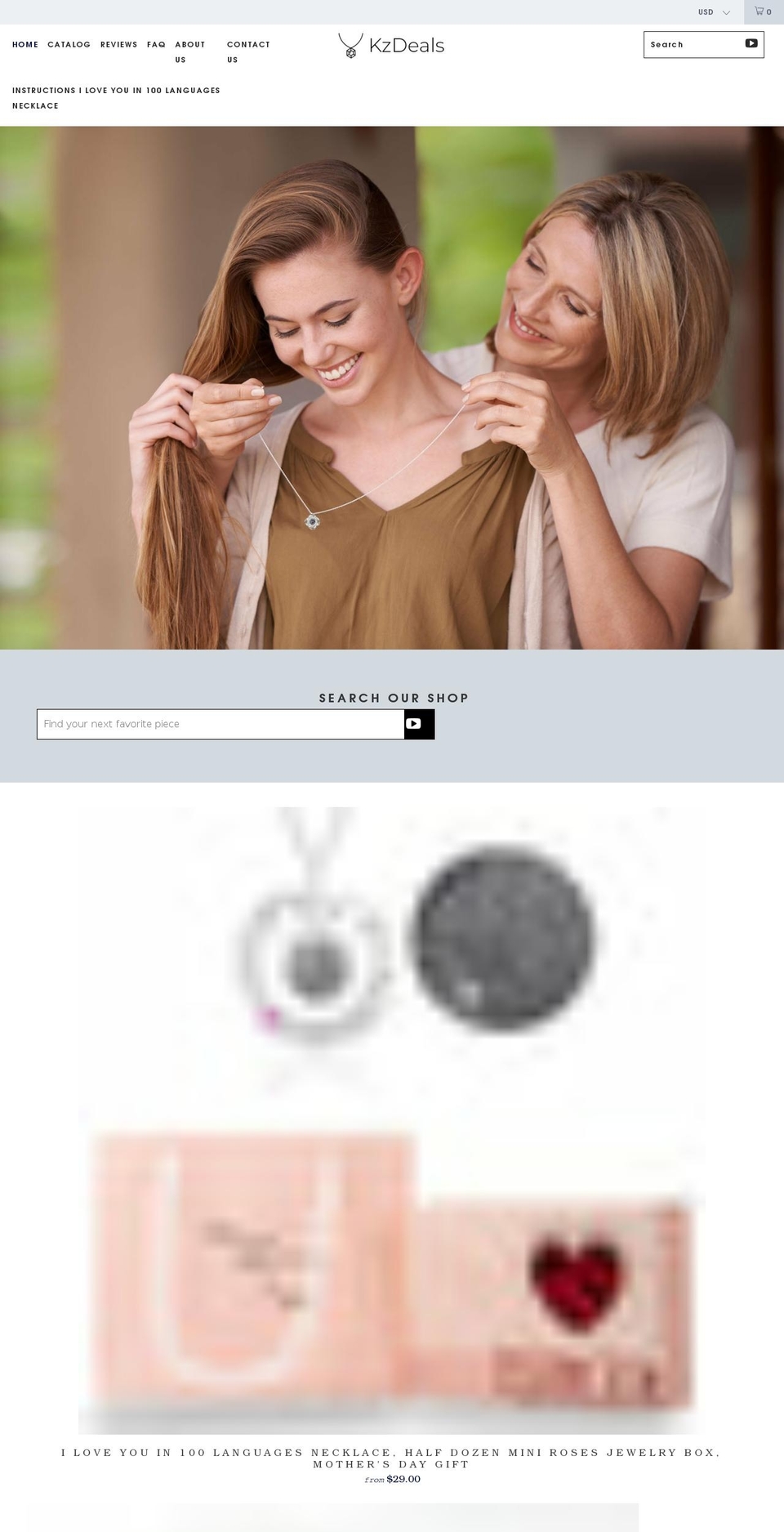 kzdeals.com — Shopify storefront screenshot
