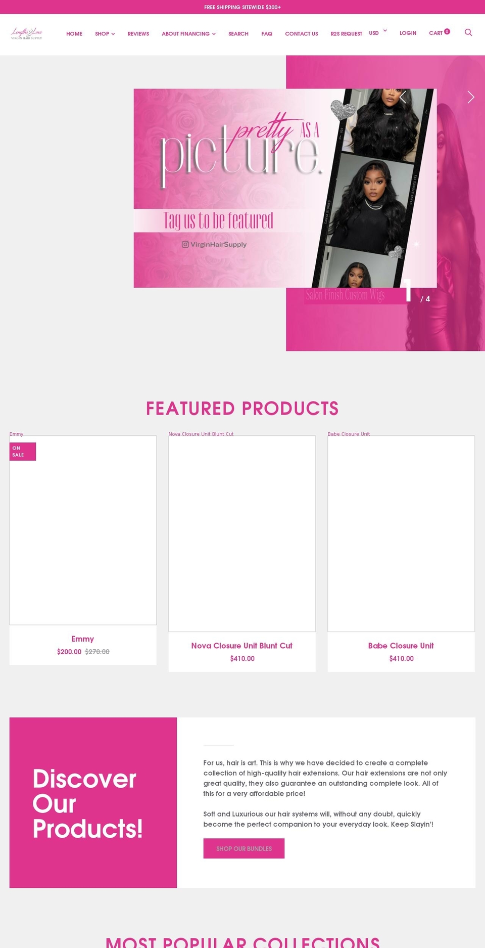 l2l.shop shopify website screenshot