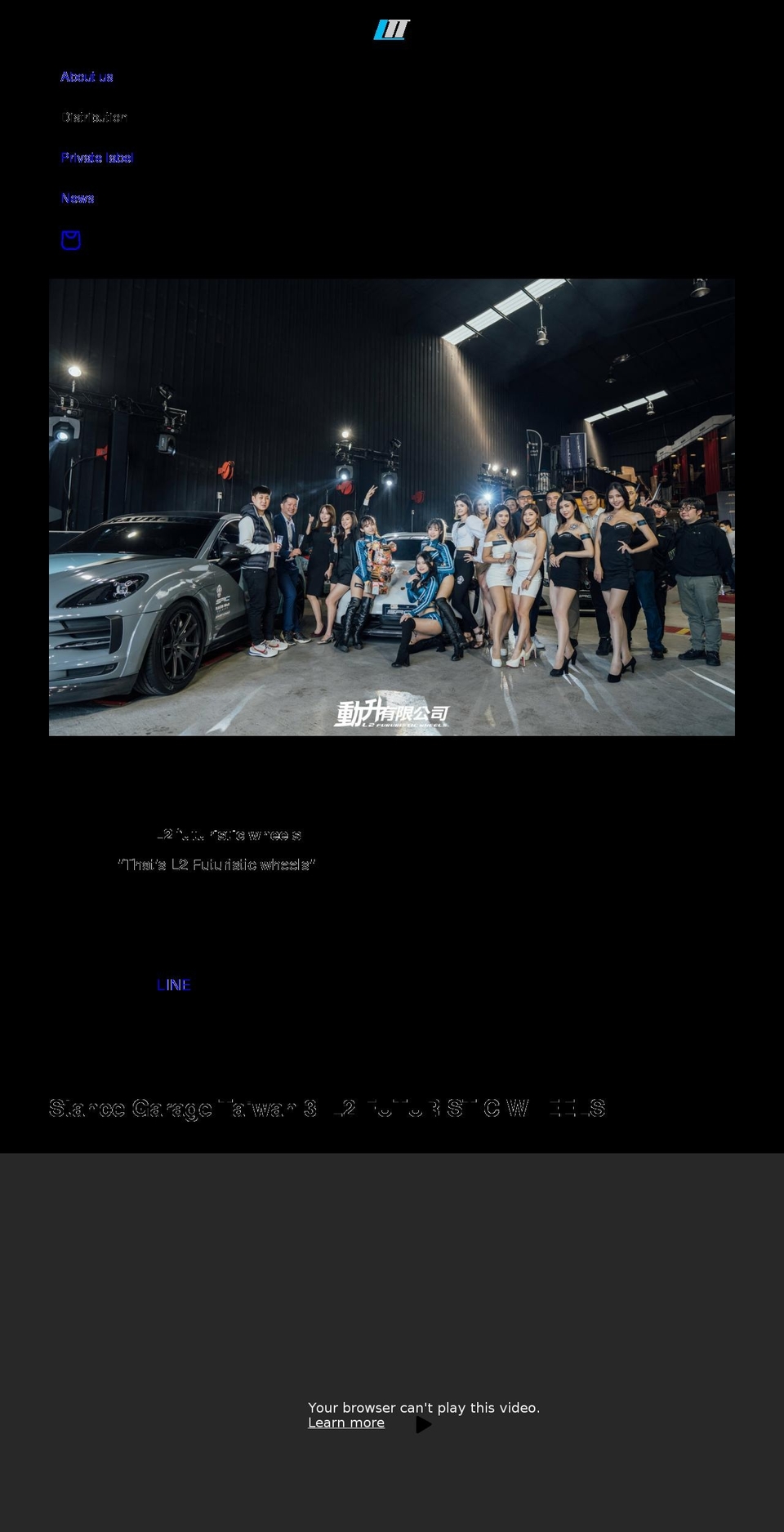 l2wheels.com — Shopify storefront screenshot