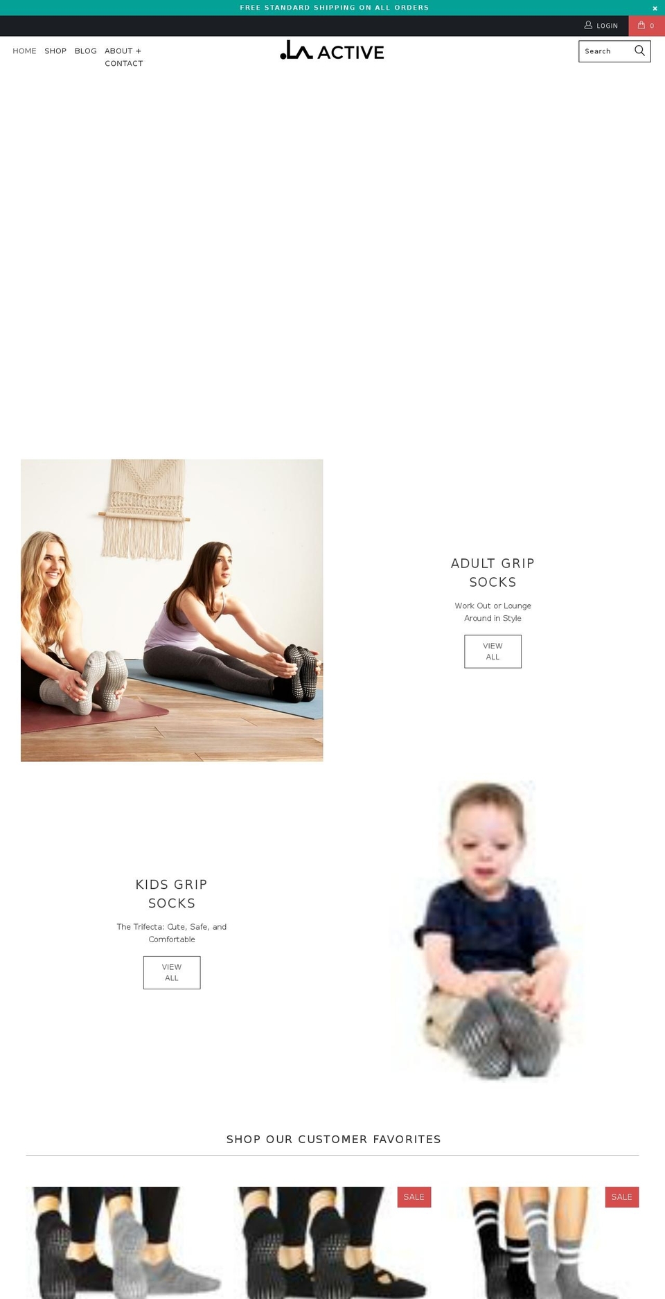3.0 Upgrade - March 15 2018 Shopify theme site example la-active.com