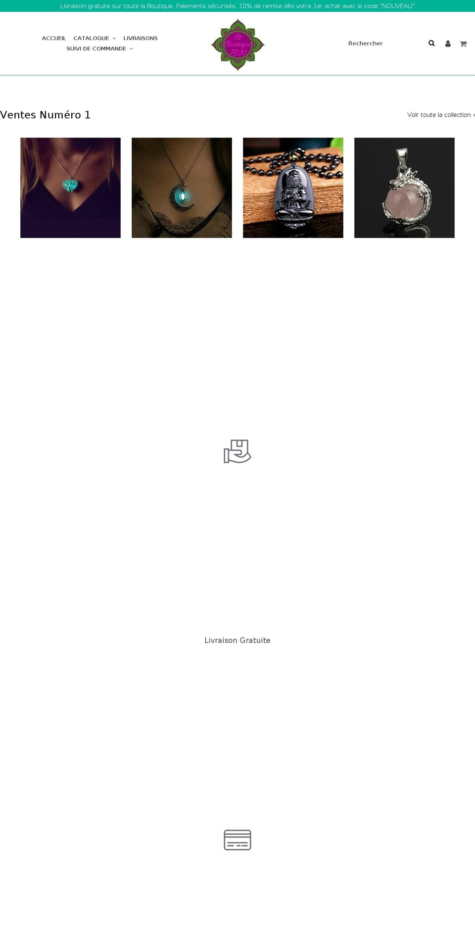 speedfly-v2 Shopify theme site example la-boutique-zen.com