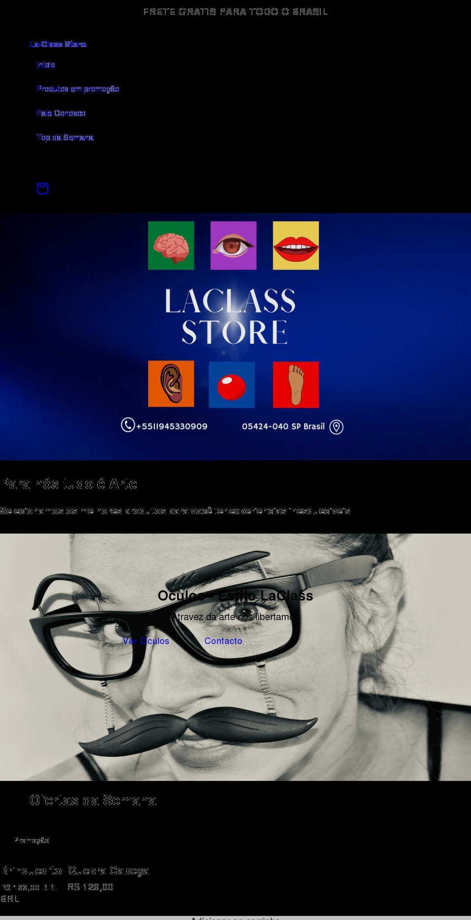 la-class.com shopify website screenshot