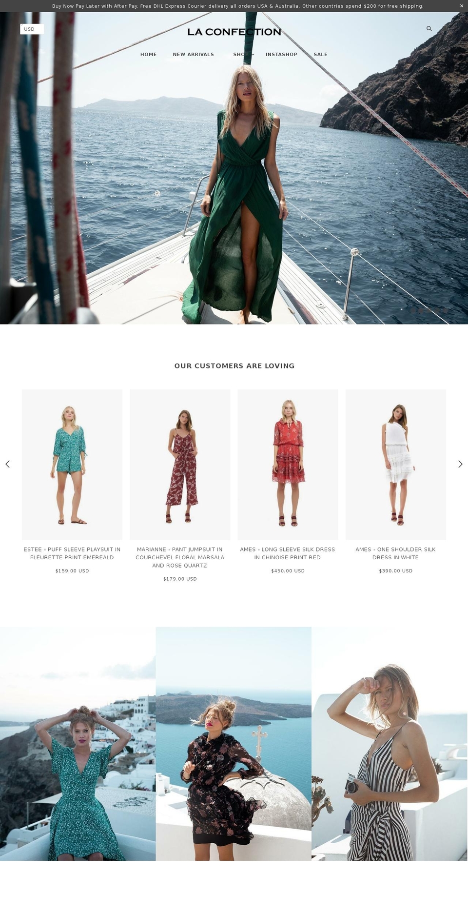 la-confection.com shopify website screenshot