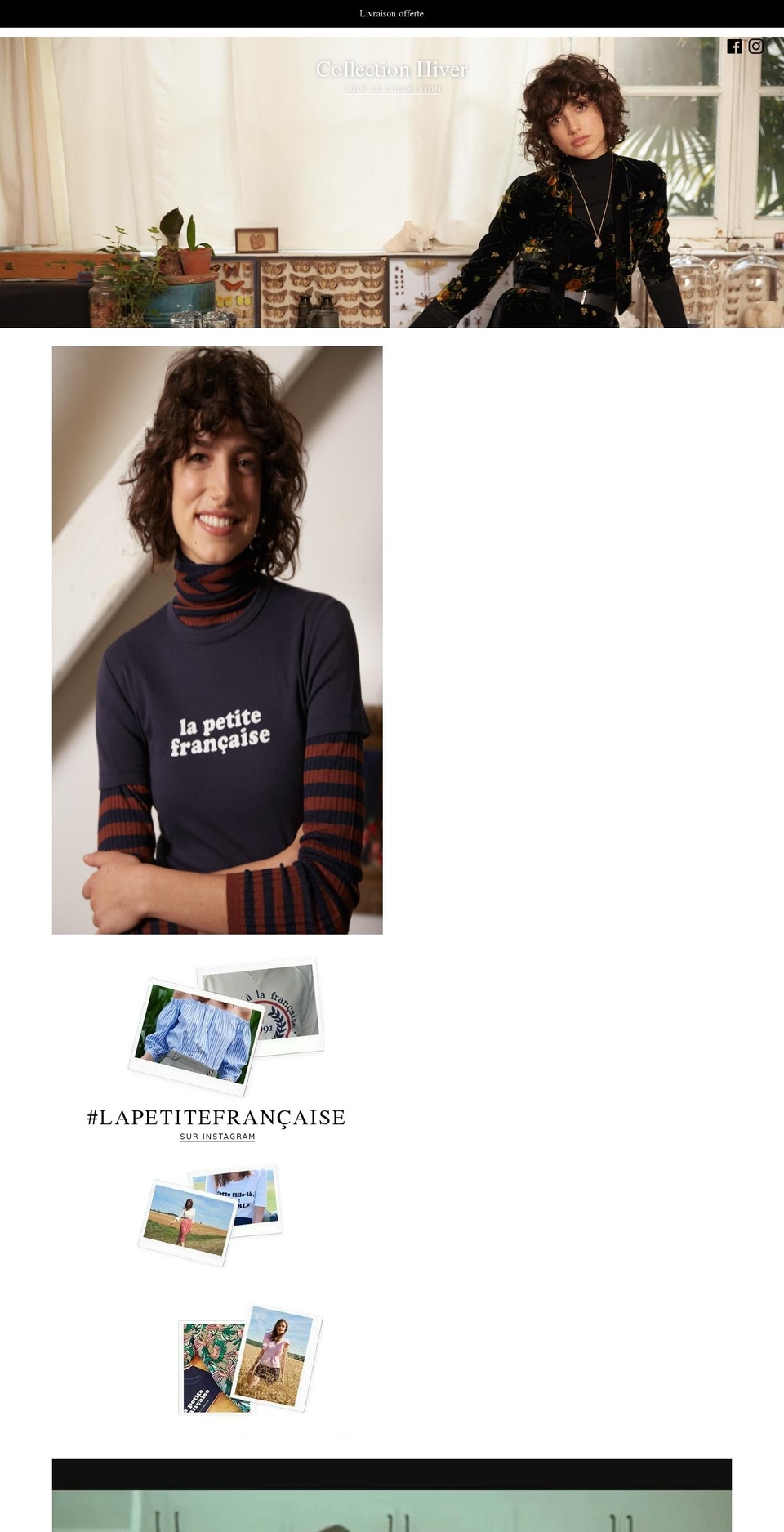la-petite-francaise.com shopify website screenshot