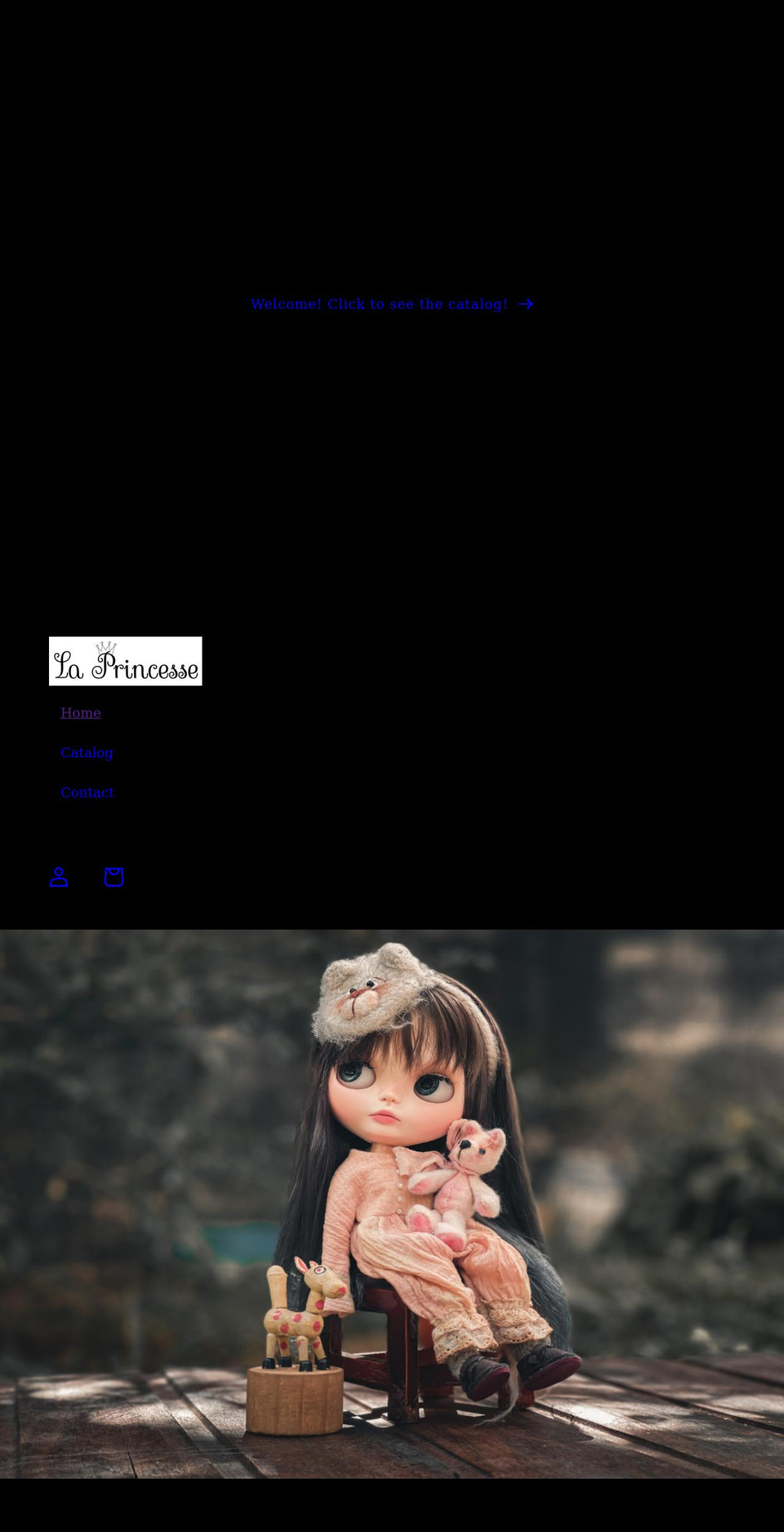 la-princesse.com shopify website screenshot
