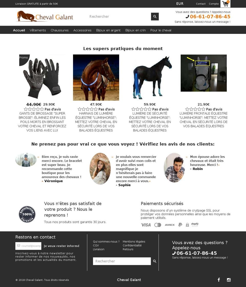 chevalgalant-shop-414 Shopify theme site example la-surenchere.myshopify.com