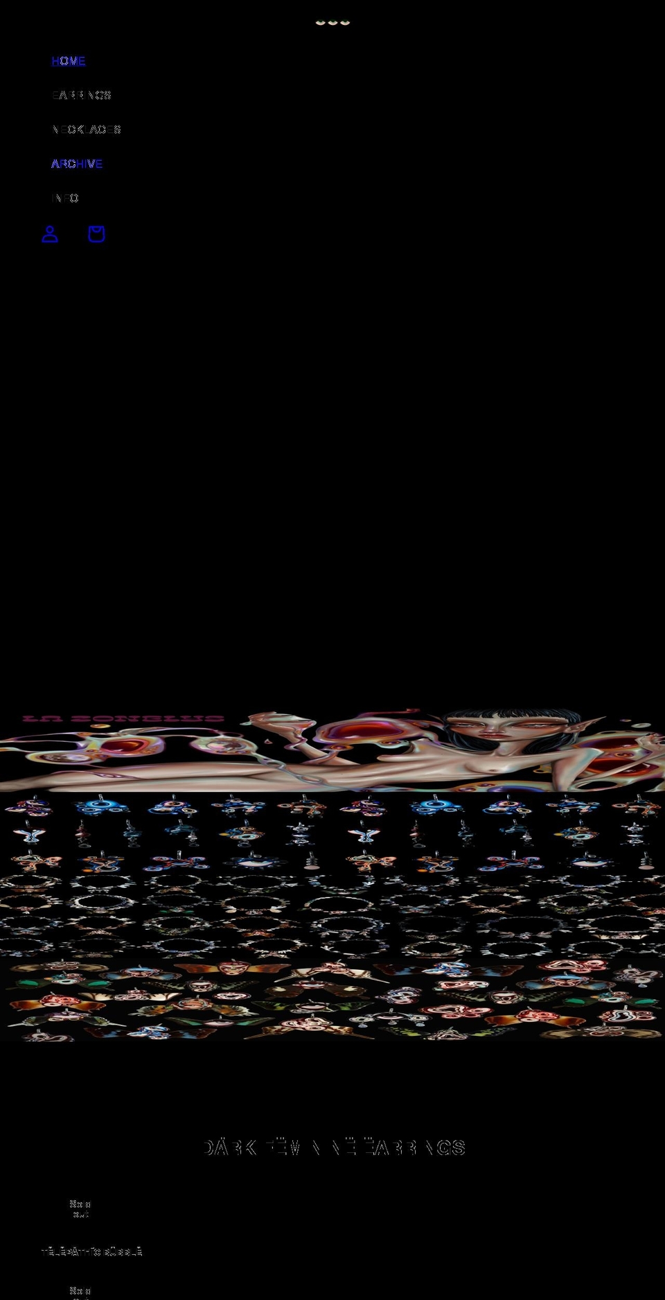 la-zonelys.com shopify website screenshot