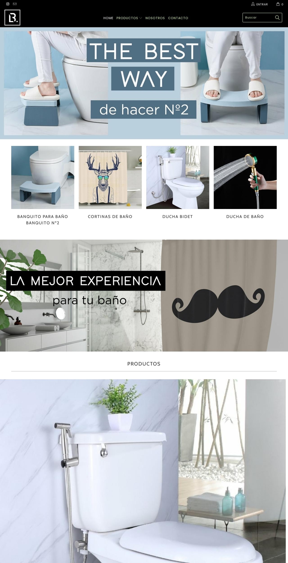labaneria.cl shopify website screenshot