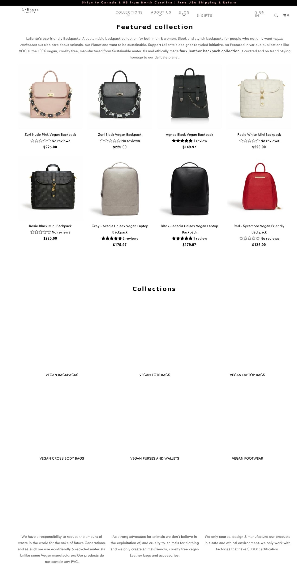 labante.com shopify website screenshot