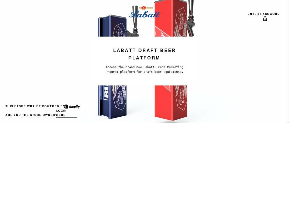 labattdraft.com shopify website screenshot