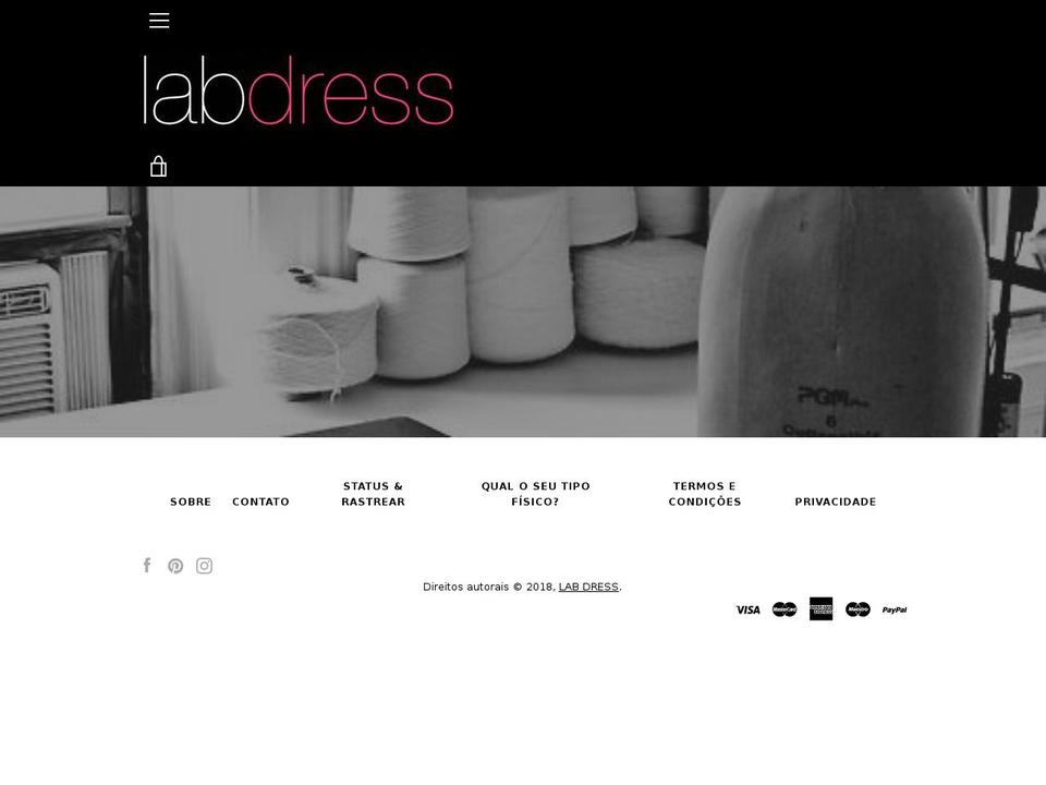 labdress.com — Shopify storefront screenshot