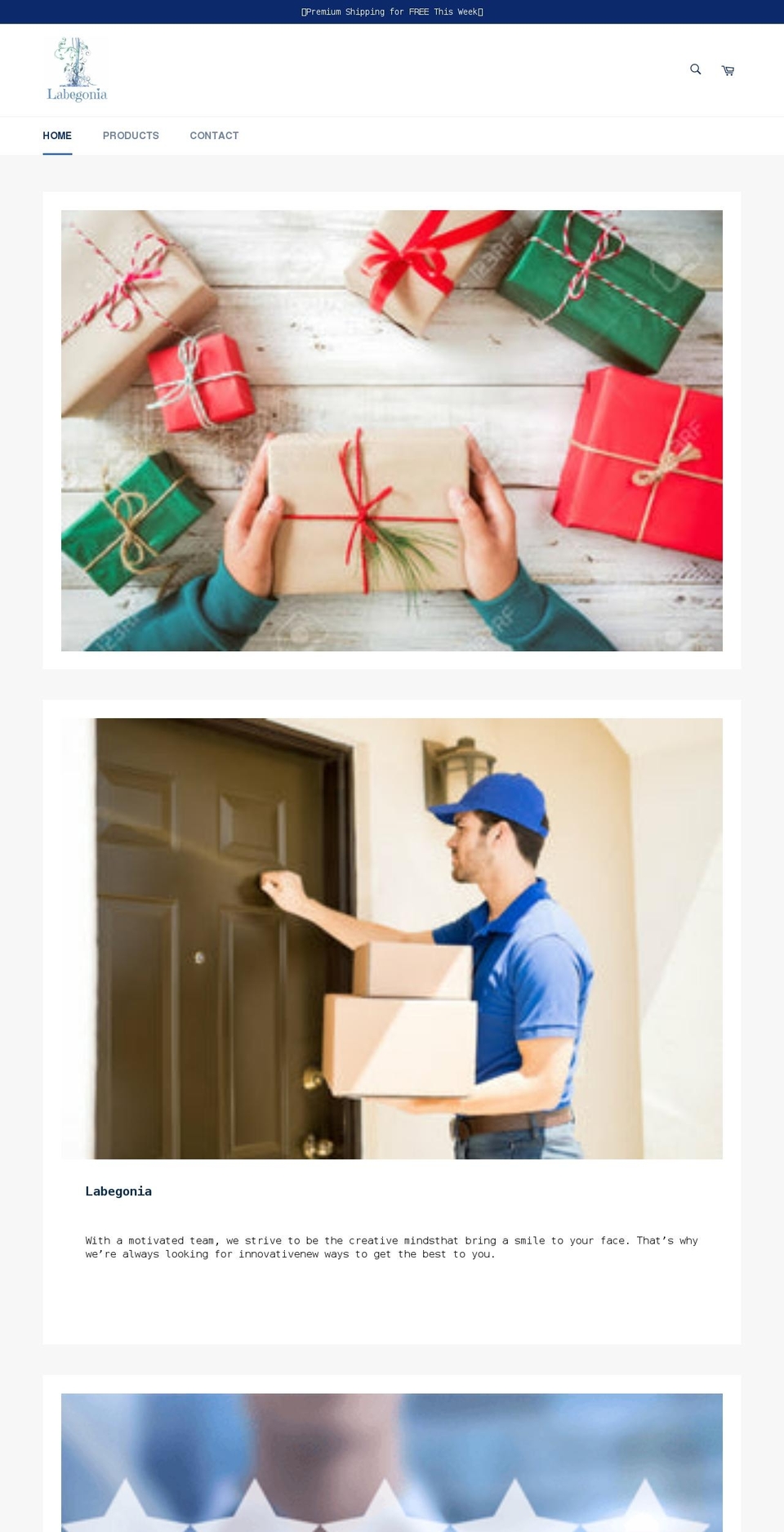 labegonia.com shopify website screenshot