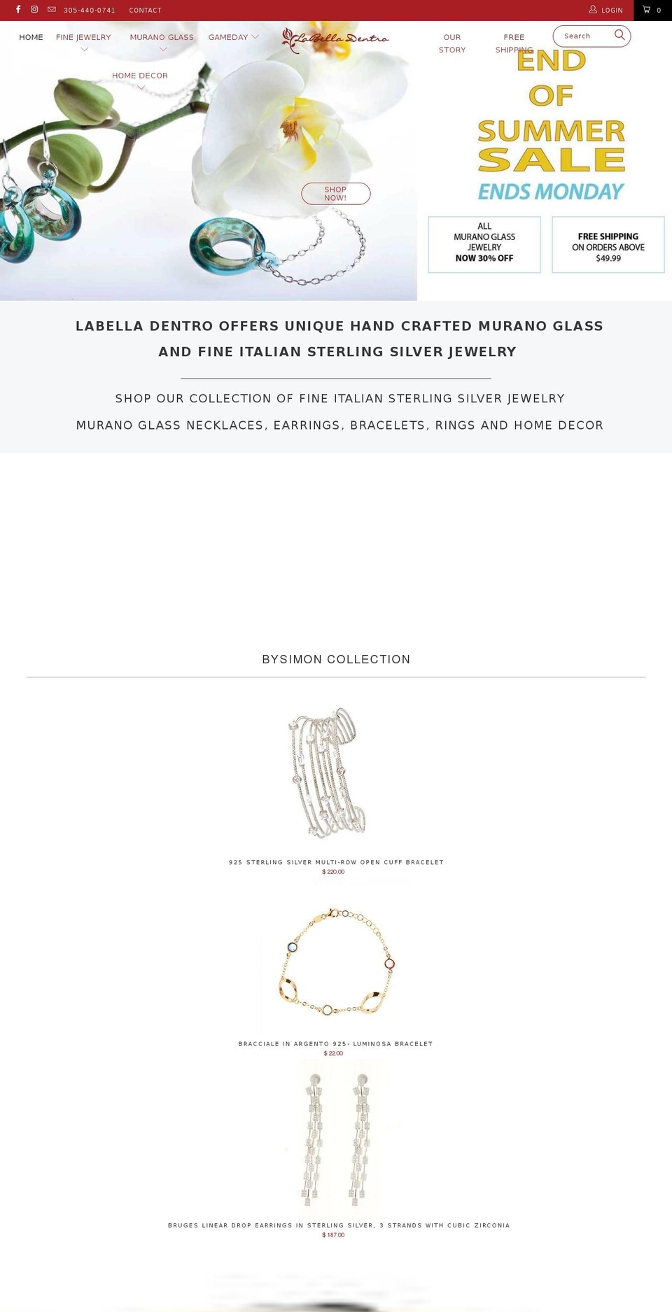 labelladentro.com shopify website screenshot