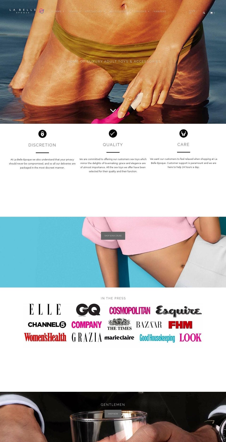 labelle.co.uk shopify website screenshot