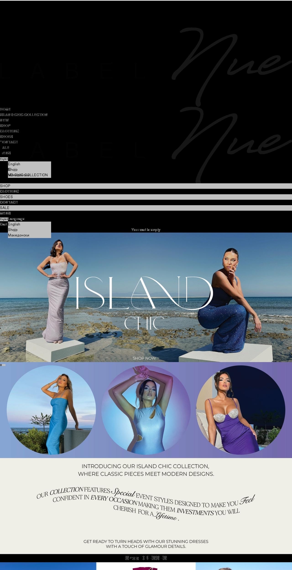 labelnue-ks.com shopify website screenshot