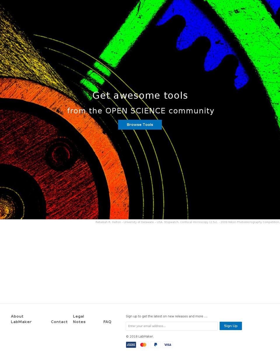 labmaker.net shopify website screenshot