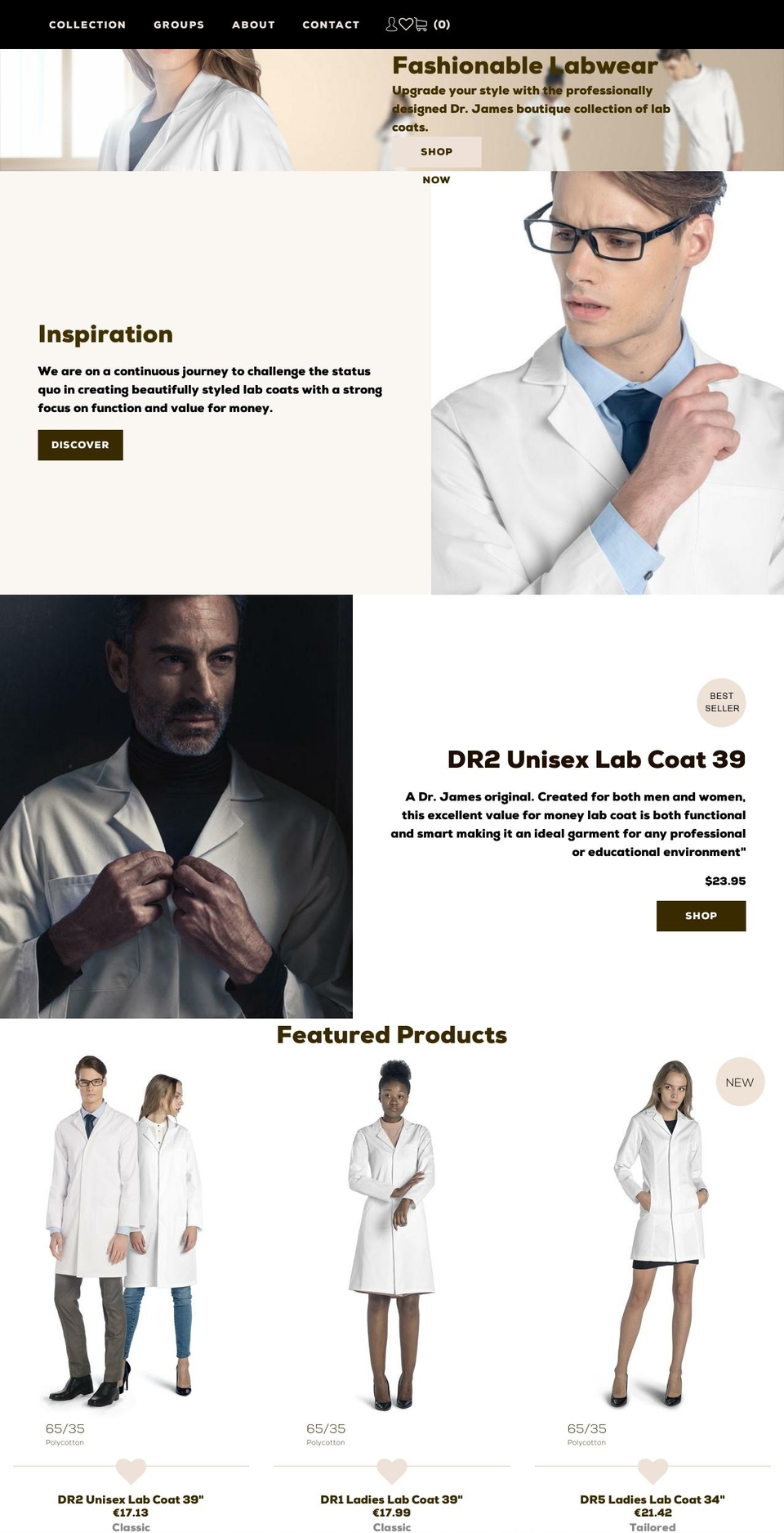 dr 1.5 Shopify theme site example labmarc.com