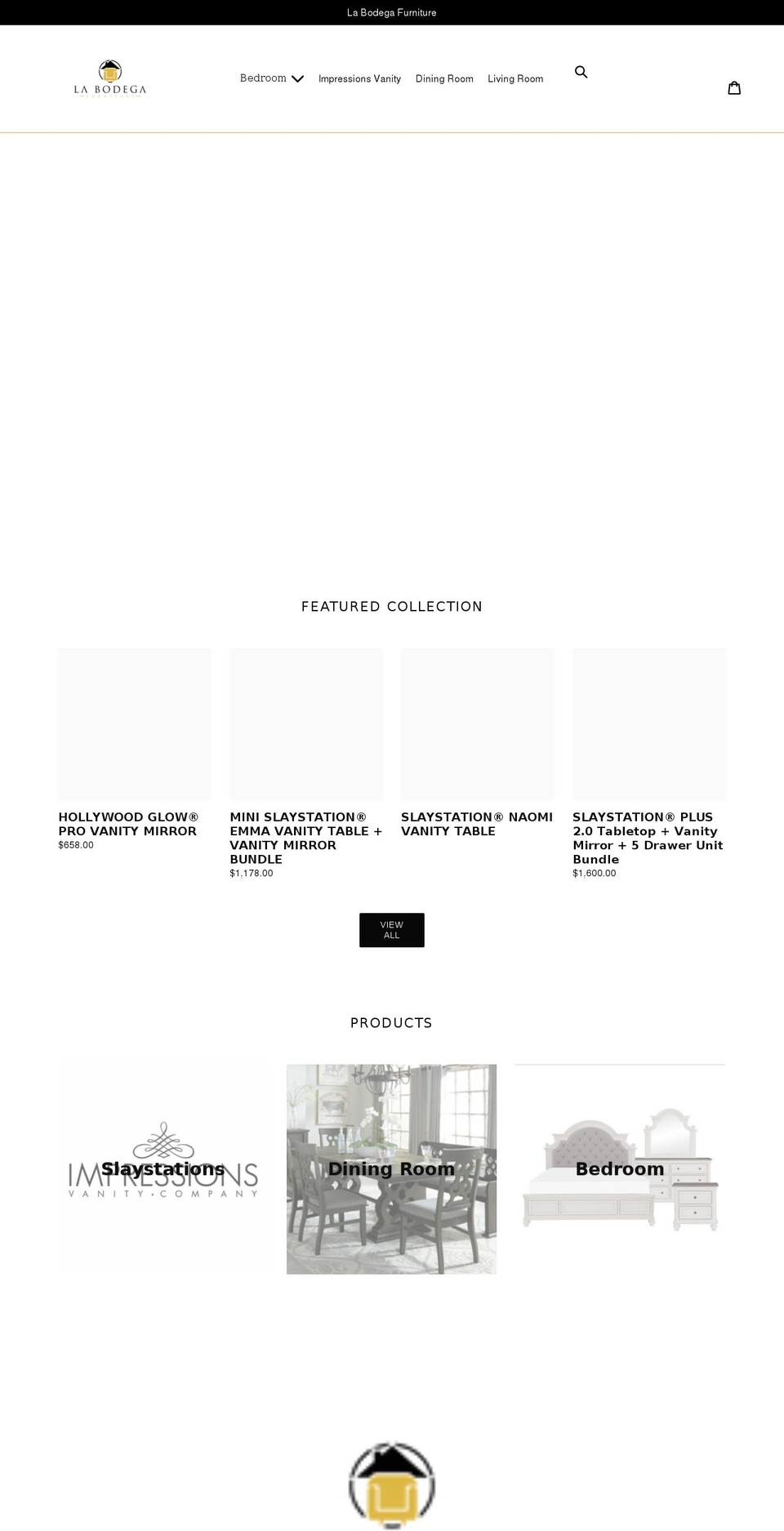 labodegafurniture.net shopify website screenshot
