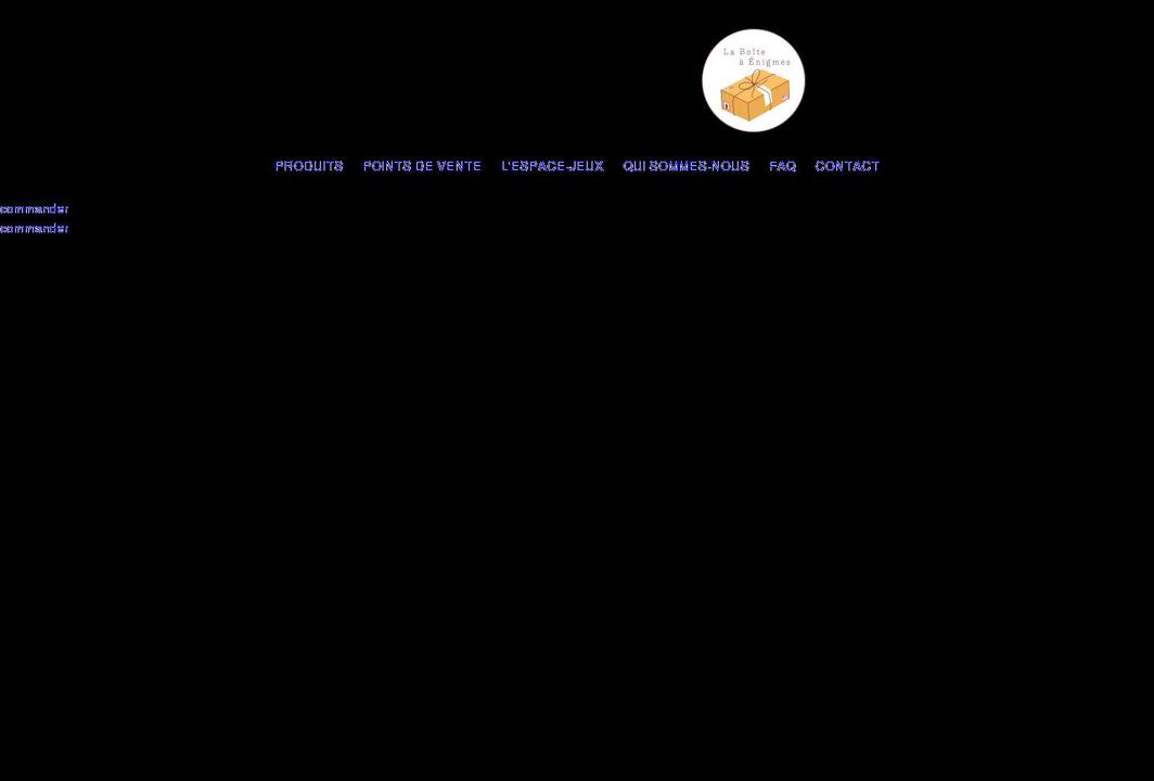 laboiteaenigmes.com shopify website screenshot