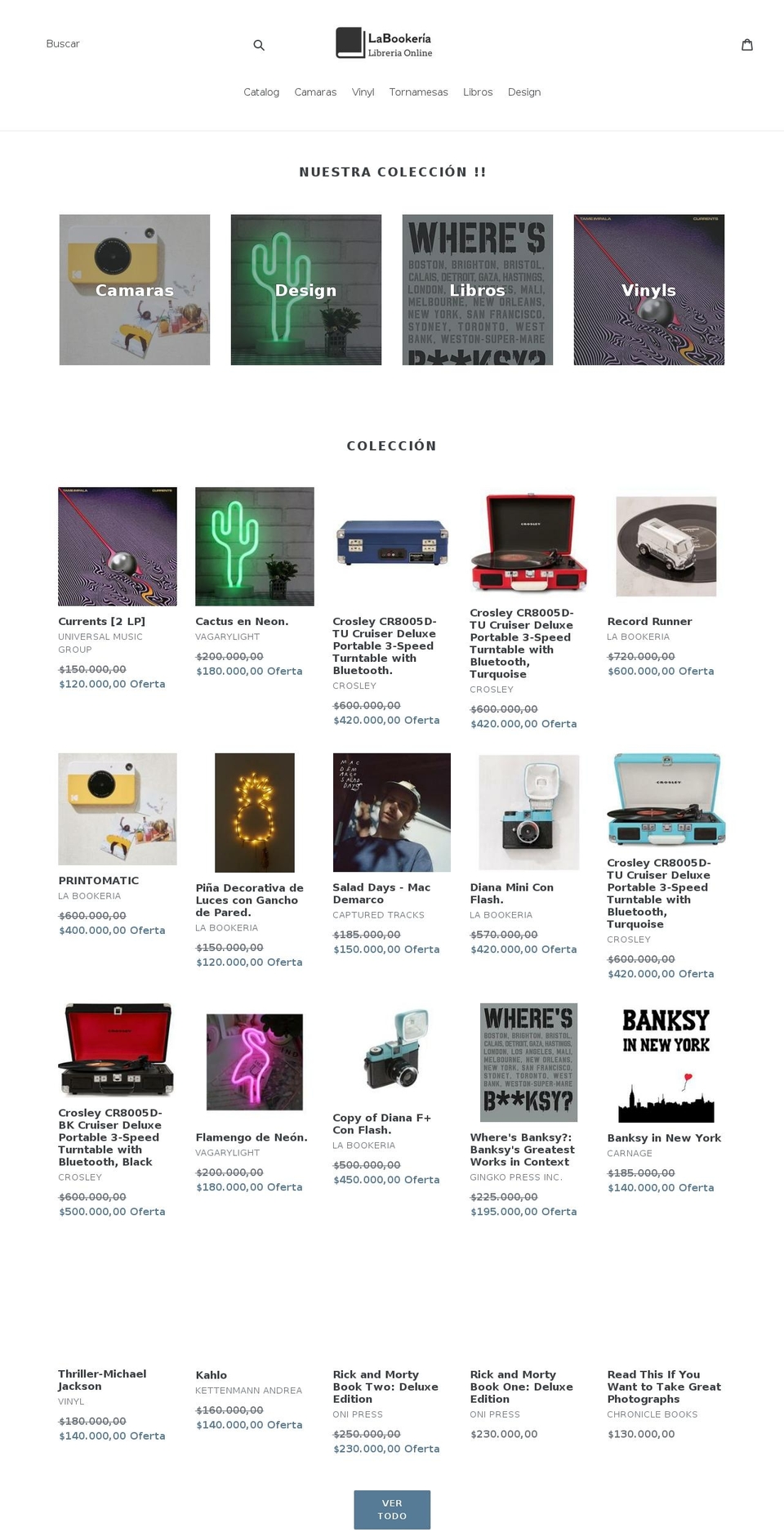 labookeria.com shopify website screenshot