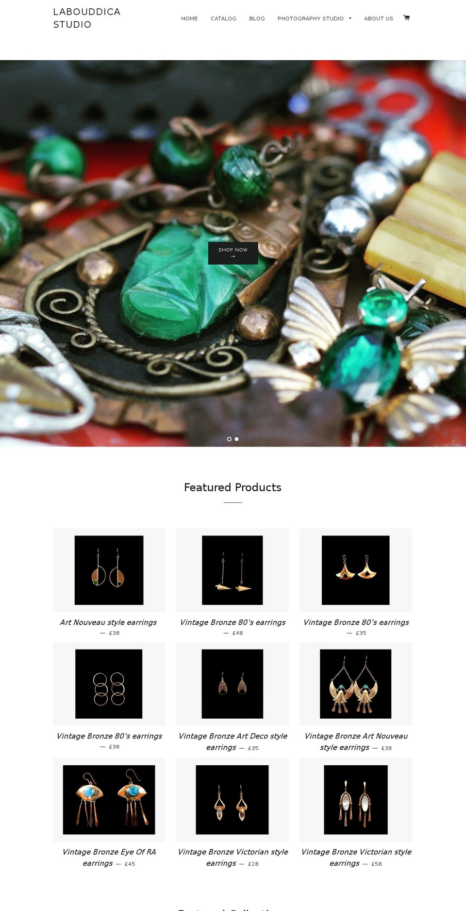 labouddica.com shopify website screenshot
