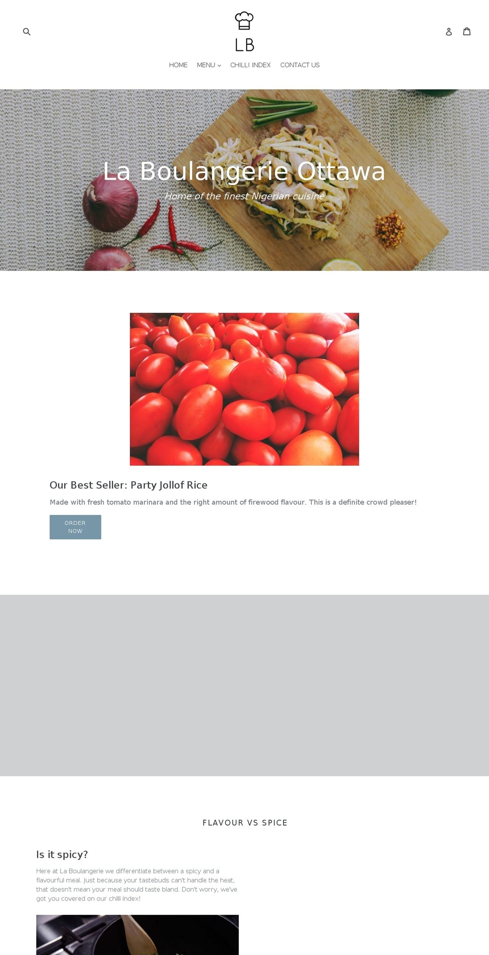 laboulangerieottawa.com shopify website screenshot