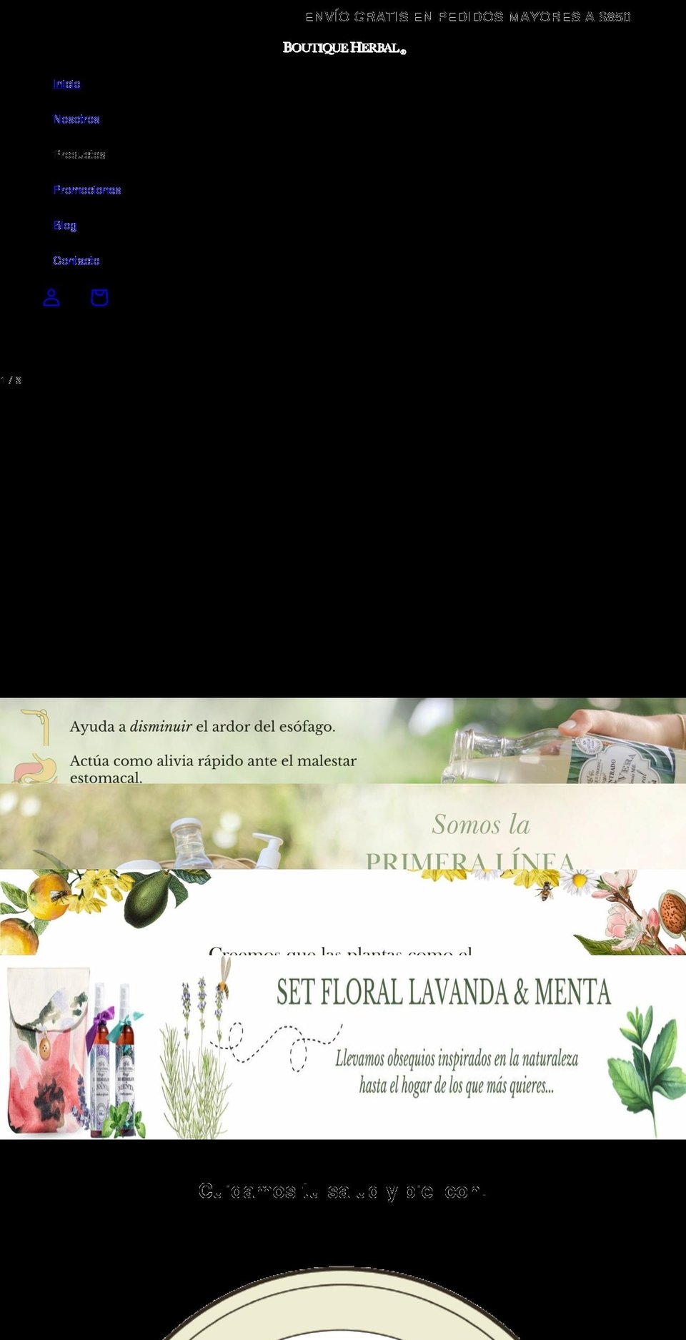 laboutiqueherbal.com shopify website screenshot