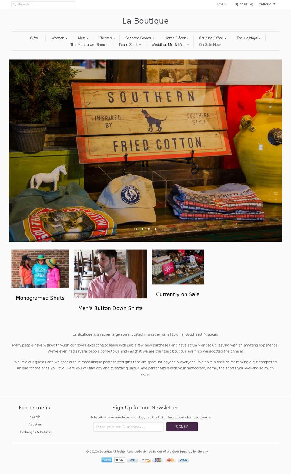 laboutiquemarket.com shopify website screenshot