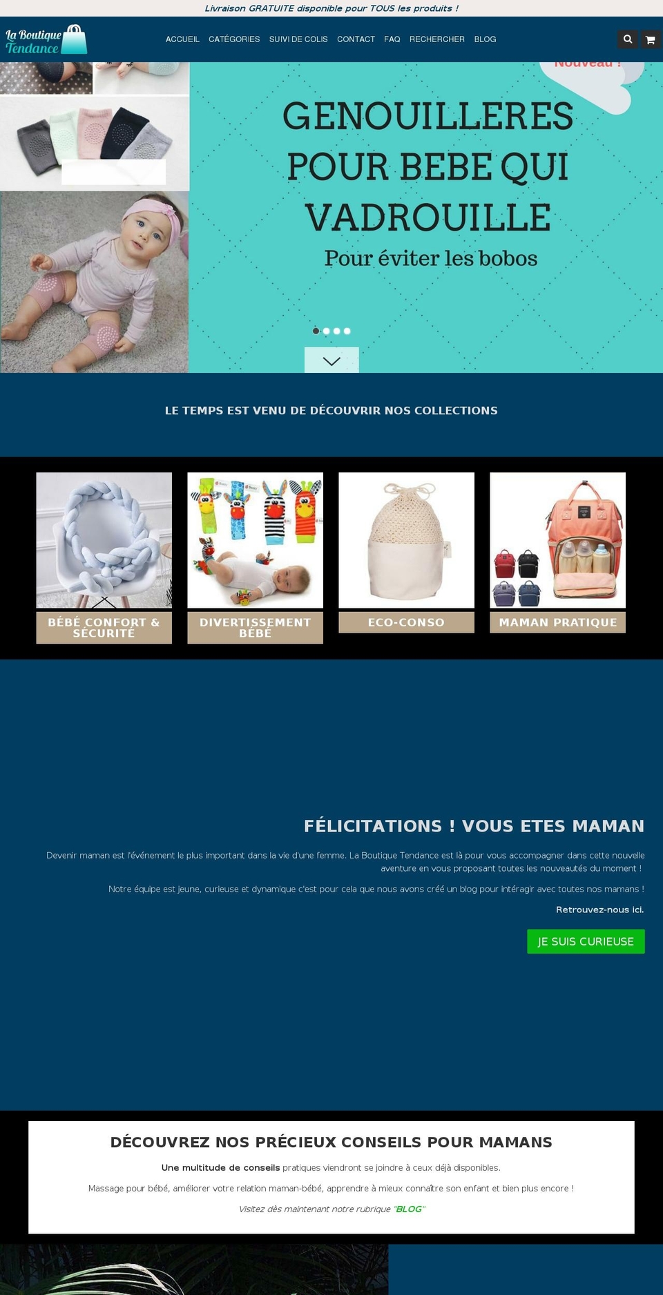 speedfly-1-10 Shopify theme site example laboutiquetendance.com