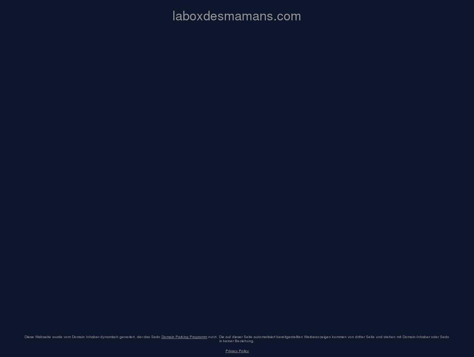 laboxdesmamans.com shopify website screenshot
