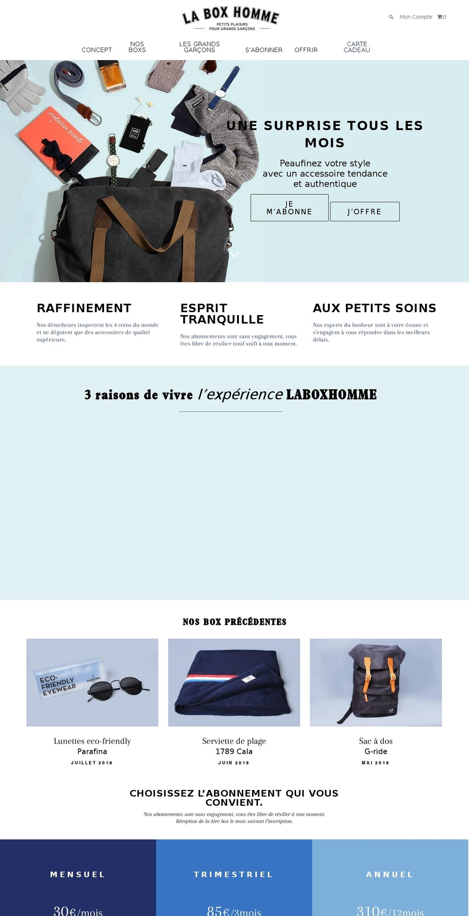 LaboxHomme Live - Slider Shopify theme site example laboxhomme.com