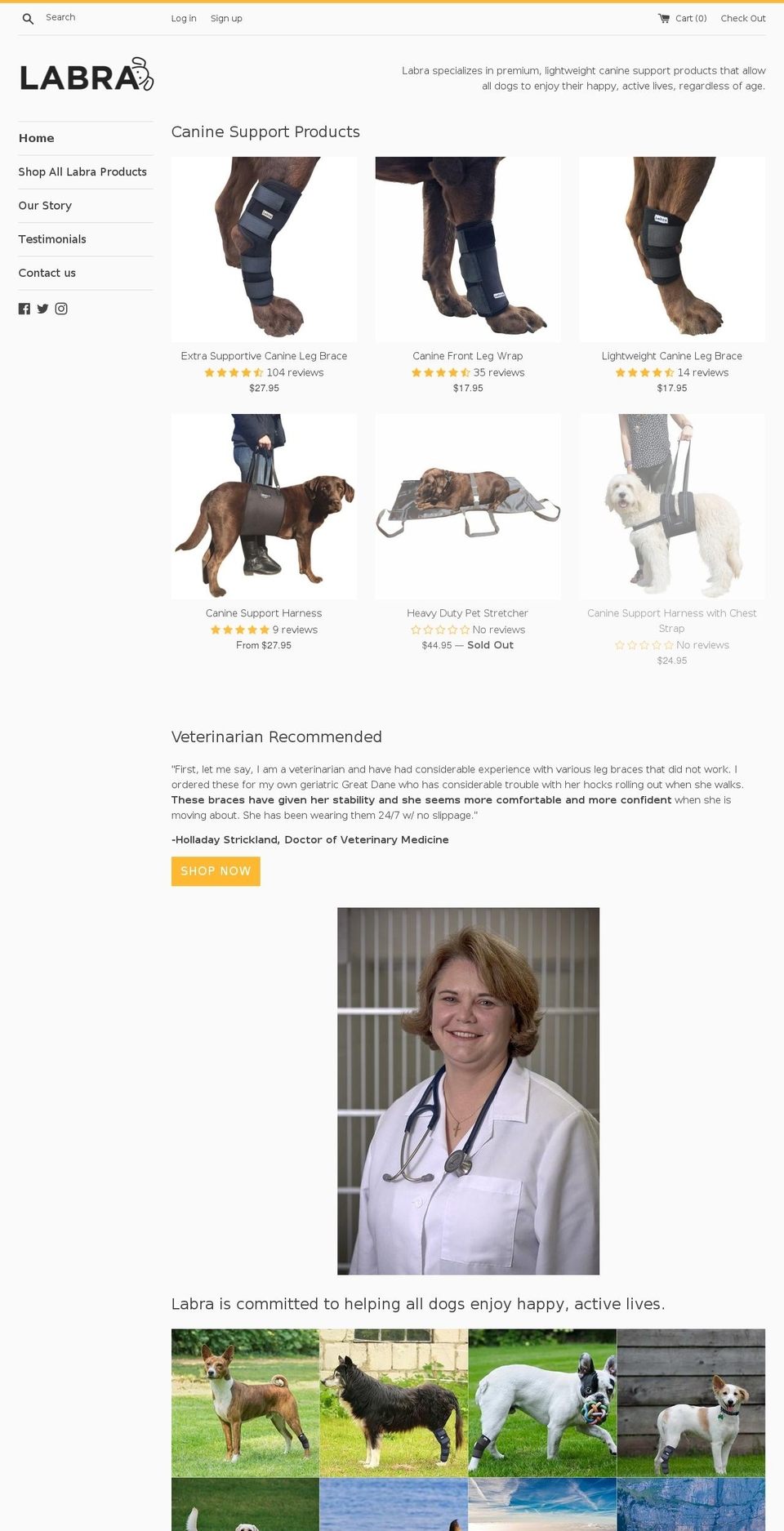 theme-export-www-labradog-co-simple-ethercycle Shopify theme site example labracompany.com