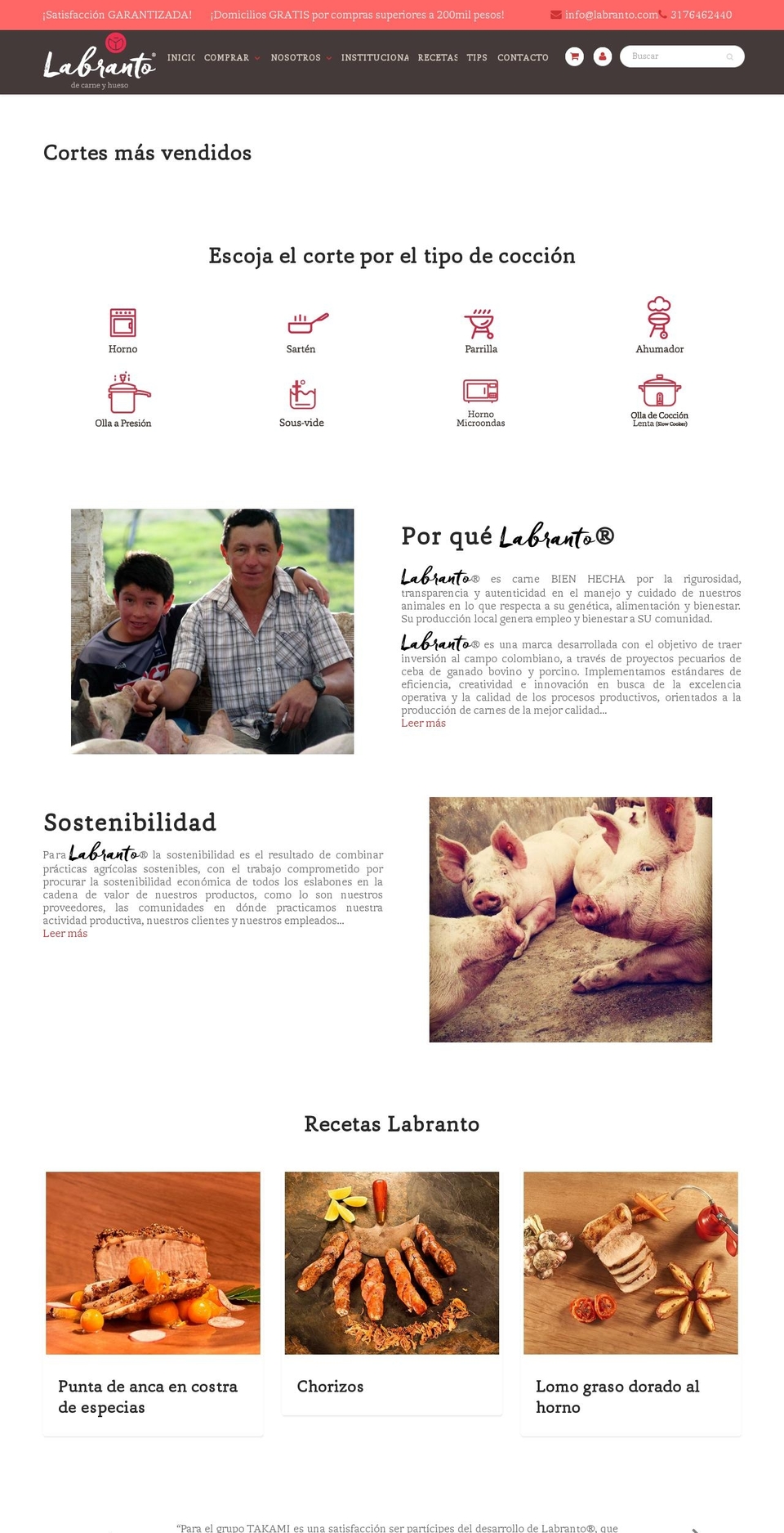 labranto.com — Shopify storefront screenshot
