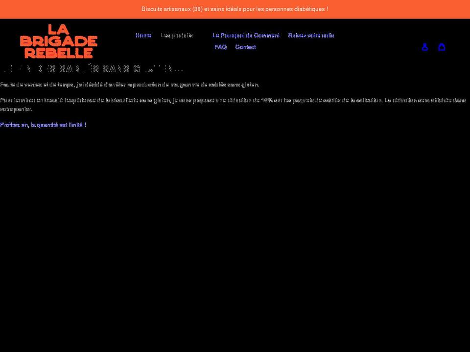 labrigaderebelle.com shopify website screenshot