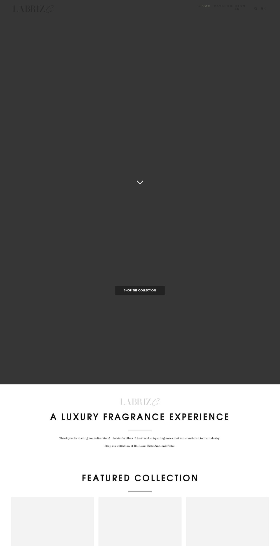 labrizco.com — Shopify storefront screenshot