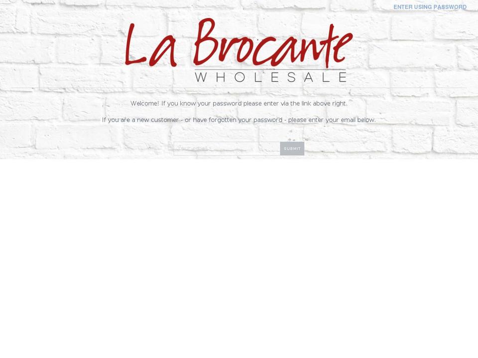 labrocantewholesale.com shopify website screenshot