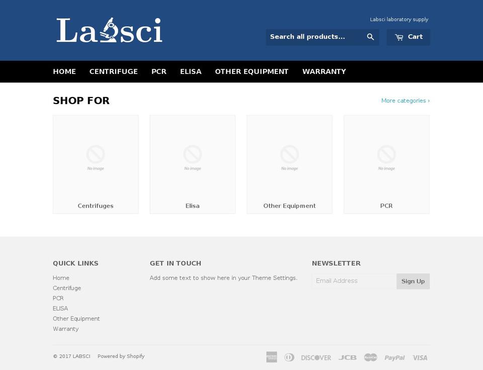 labscico.com shopify website screenshot