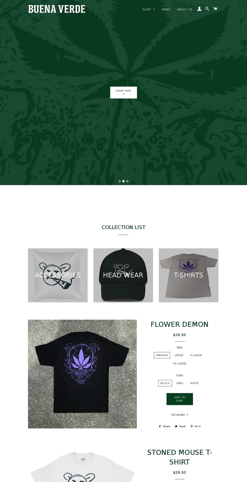 labuenaverde.com shopify website screenshot