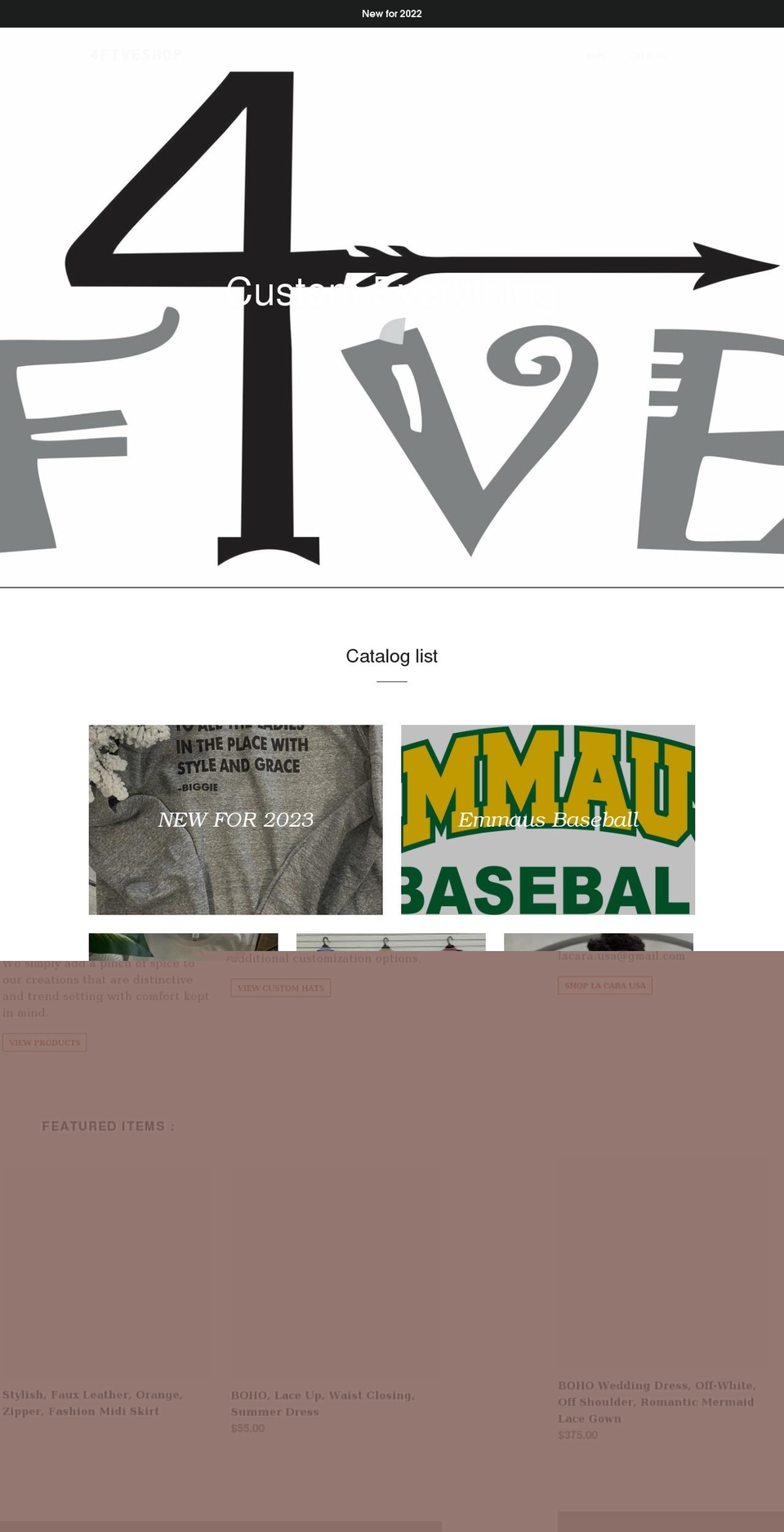lacarausa.com shopify website screenshot