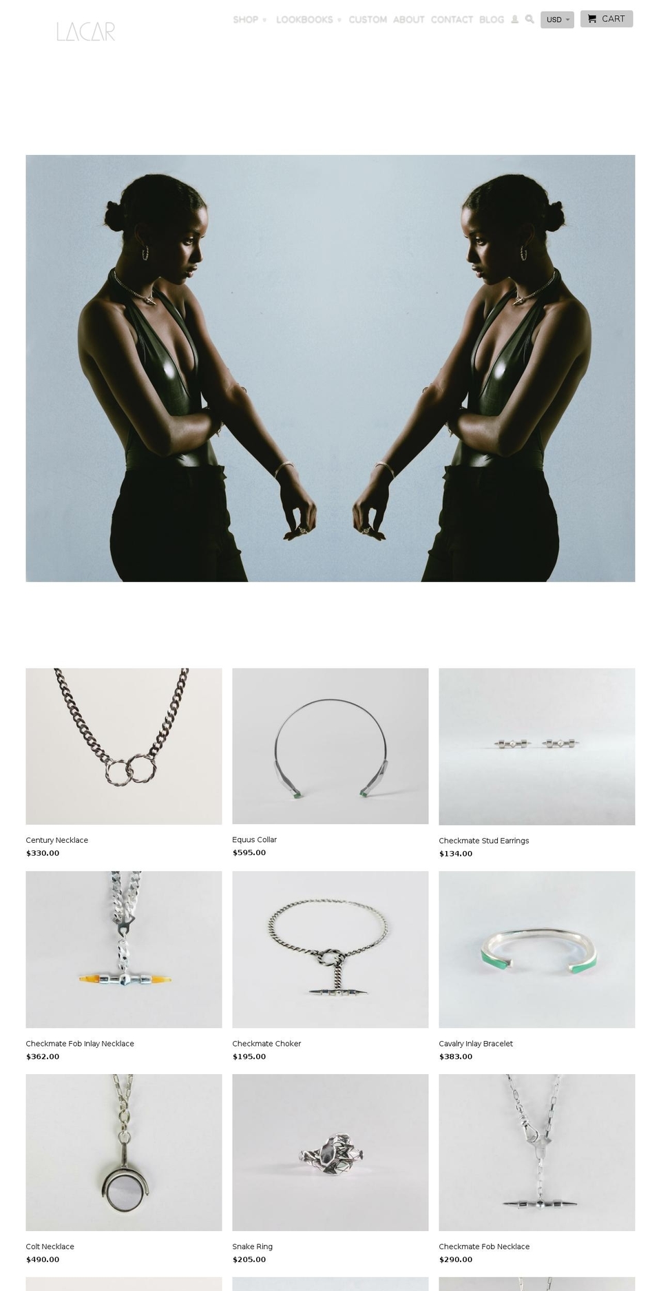 lacarstudio.com shopify website screenshot