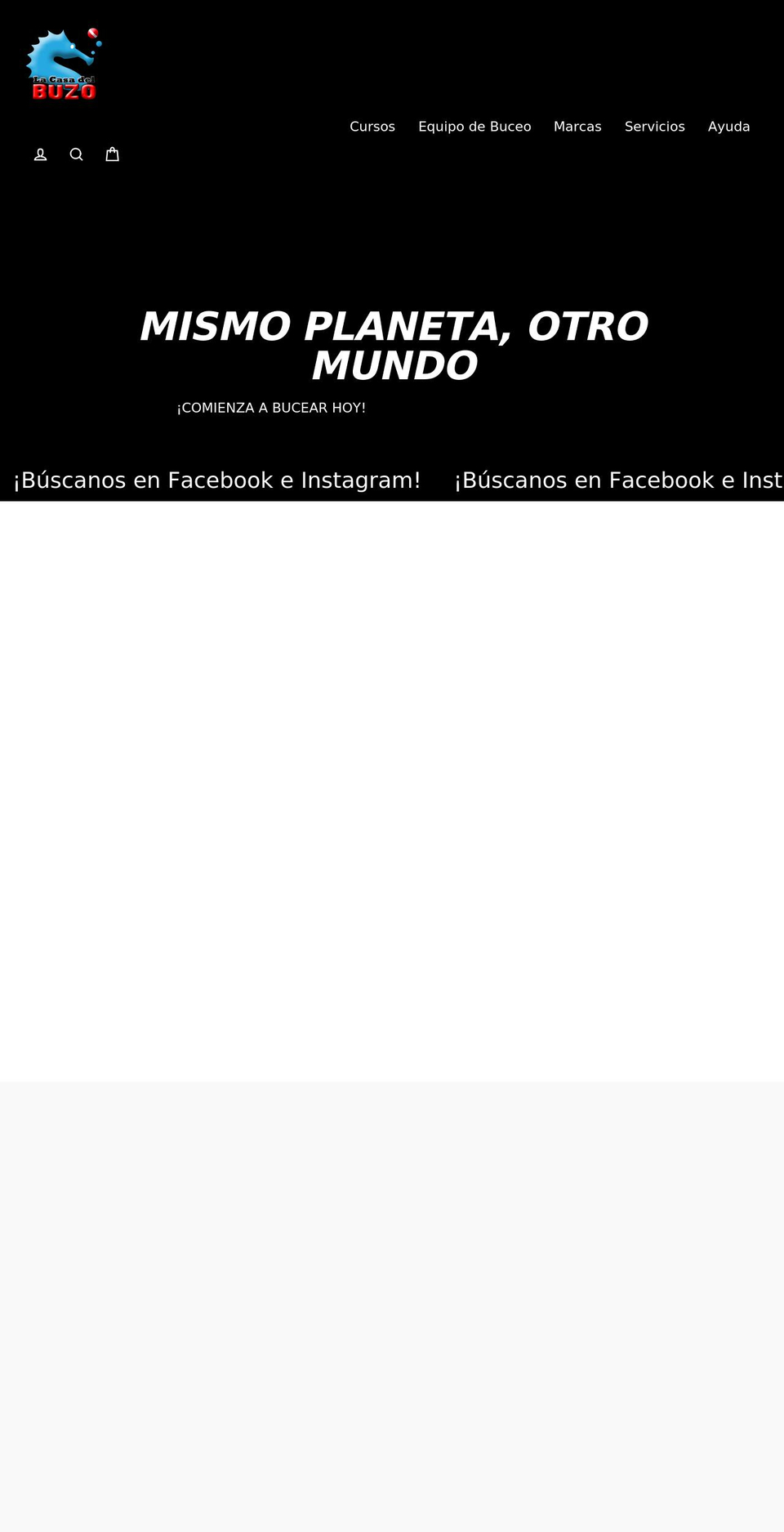 lacasadelbuzo.net shopify website screenshot