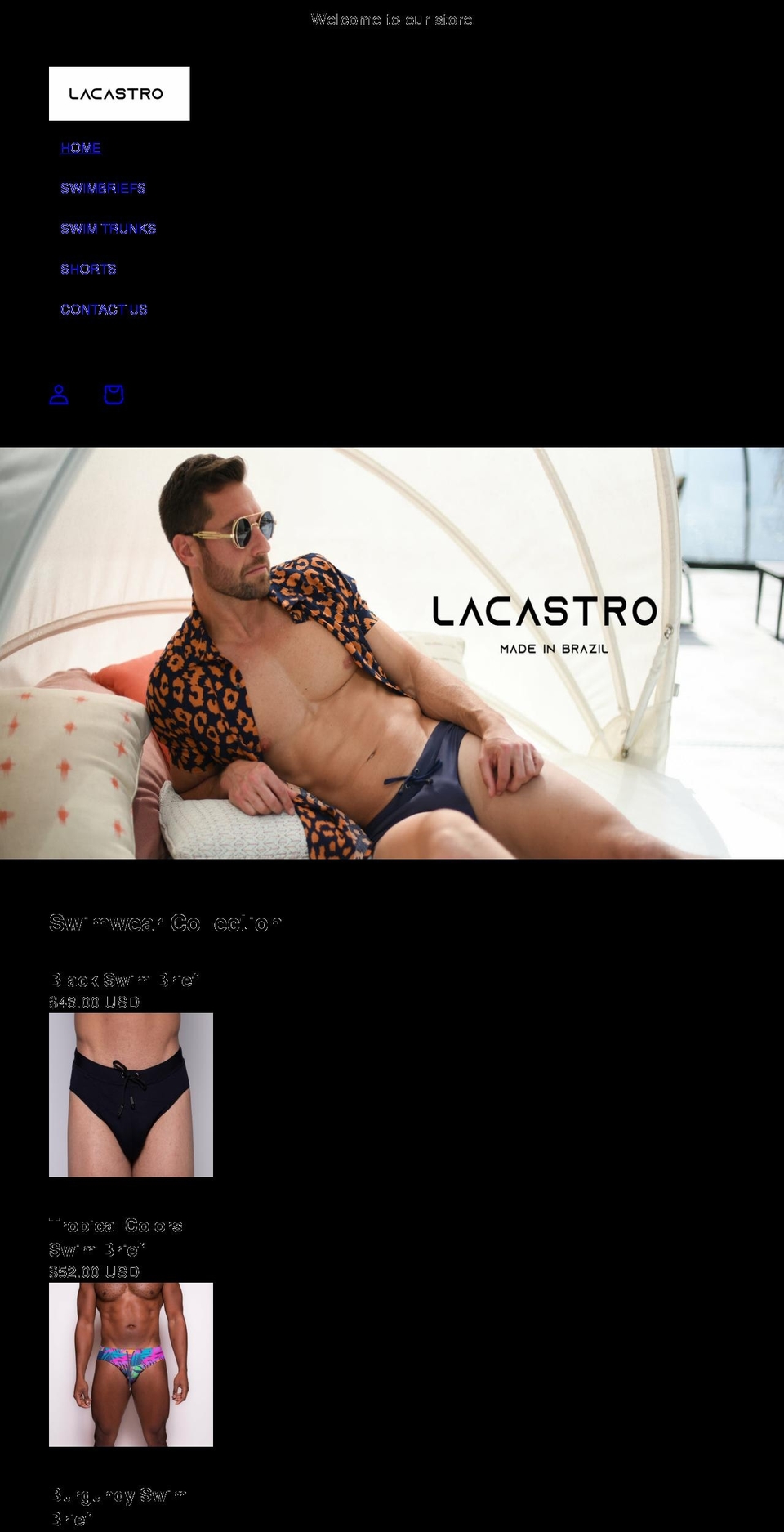 lacastrostore.com shopify website screenshot