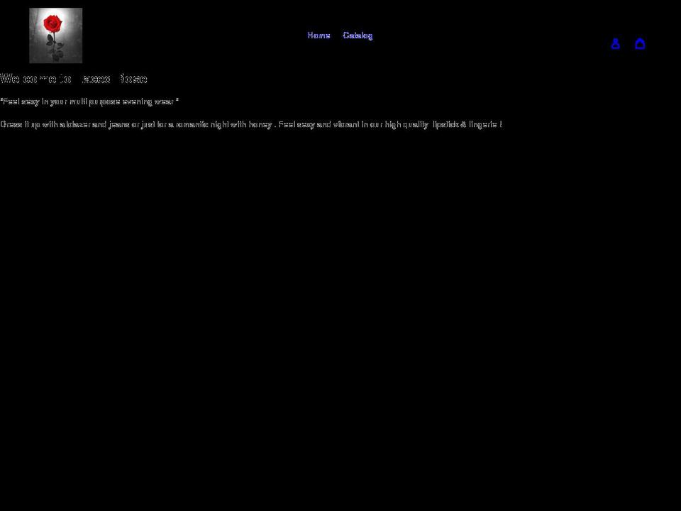 lacedrose.com shopify website screenshot
