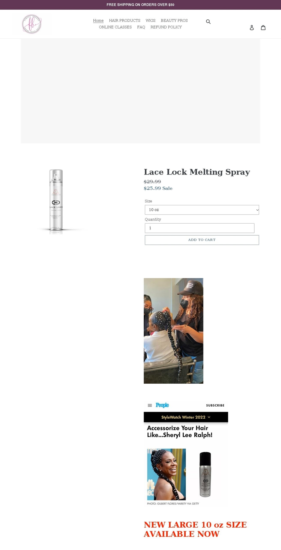 lacelock.net shopify website screenshot